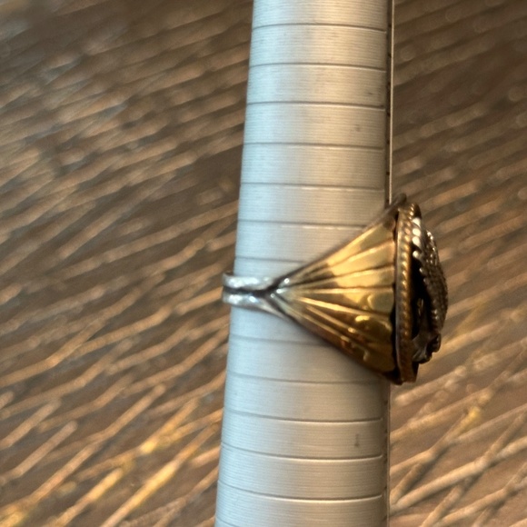 Sterling silver Gold filled Navajo ring 11.5 - Picture 5 of 8